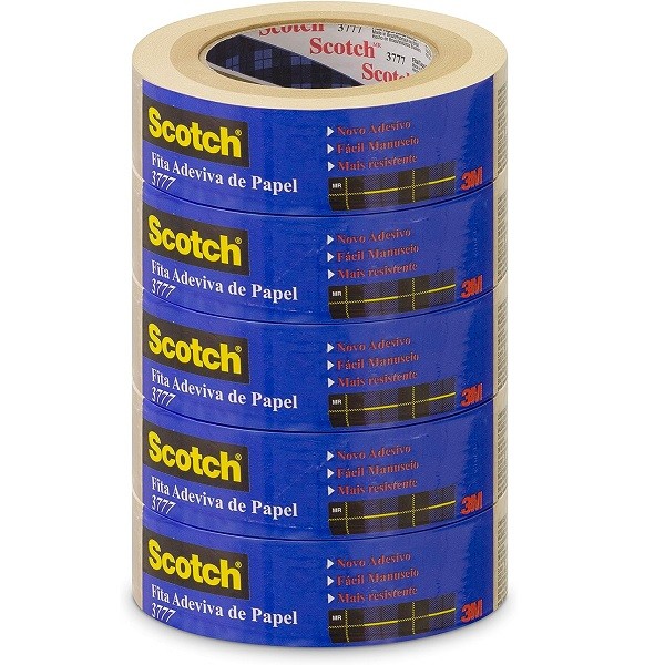 Kit 5 Fita para Empacotamento SCOTCH 3777 36MM X 50M em Oferta na Shopee