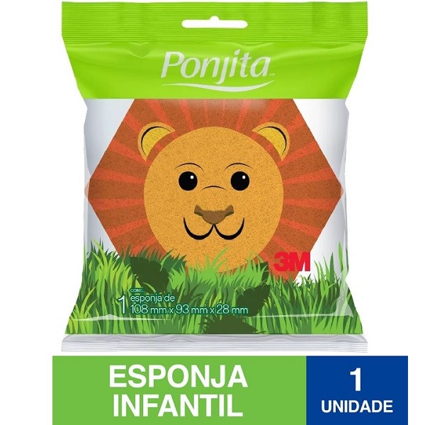 Esponja para Banho Animais Ponjita - Home & Living