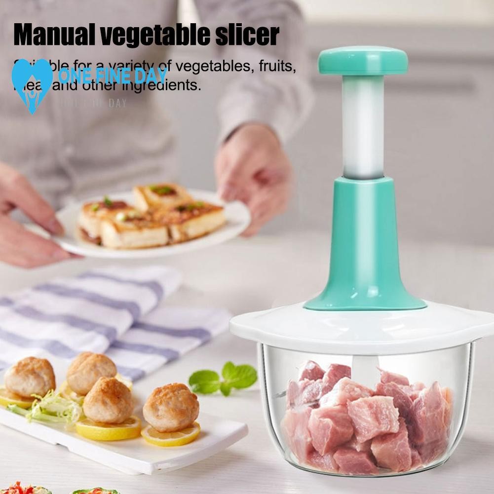 Picador Misturador Manual De Alimentos De Alho Cebola Cozinha J6v1