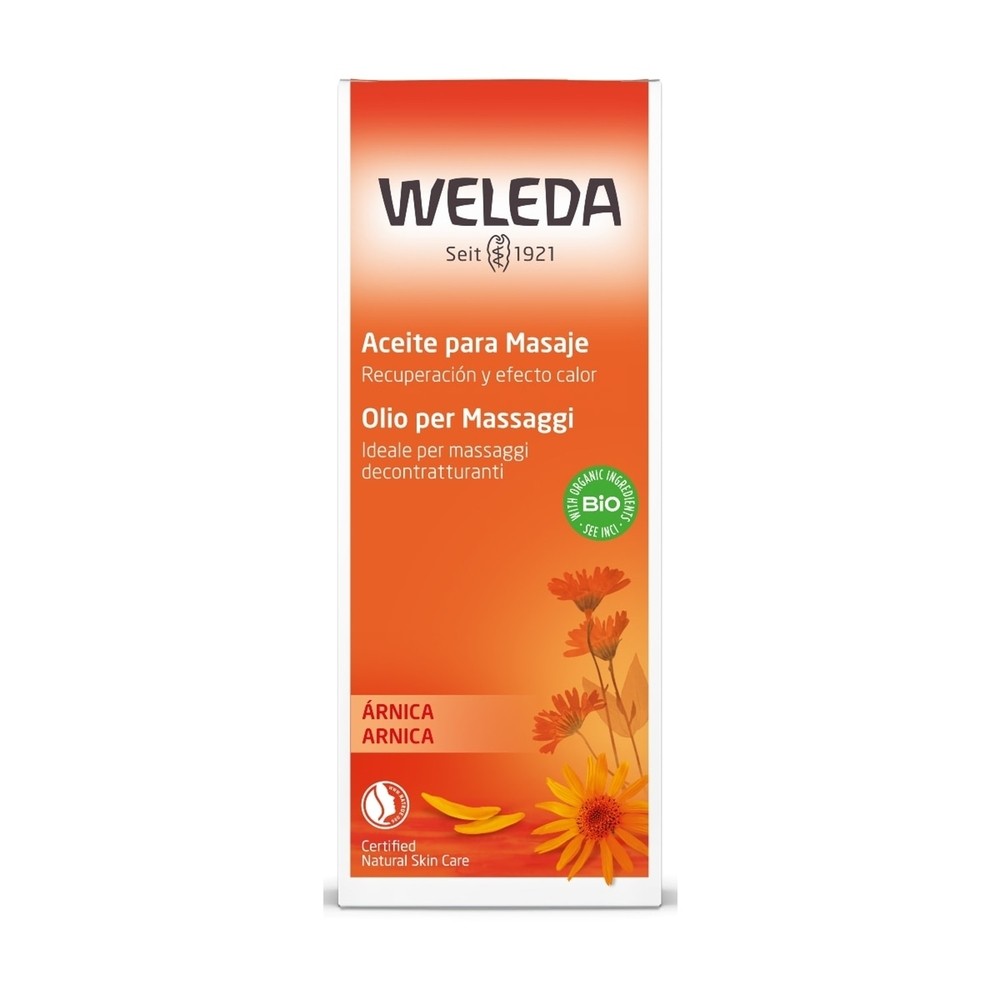 Oleo Corporal Weleda Betula com Arnica 100ml em Oferta na Shopee