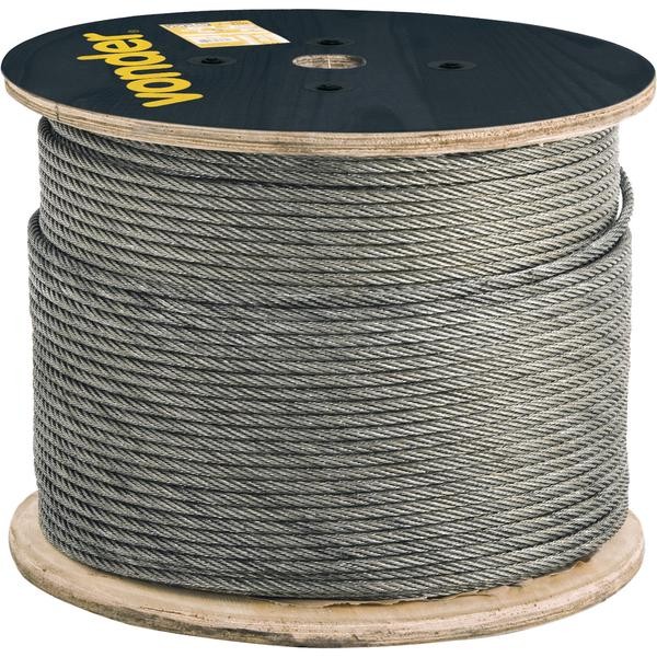 Cabo de aço af 3/8" alma de fibra 6x19s galv c/ 100m Vonder em Oferta na Shopee