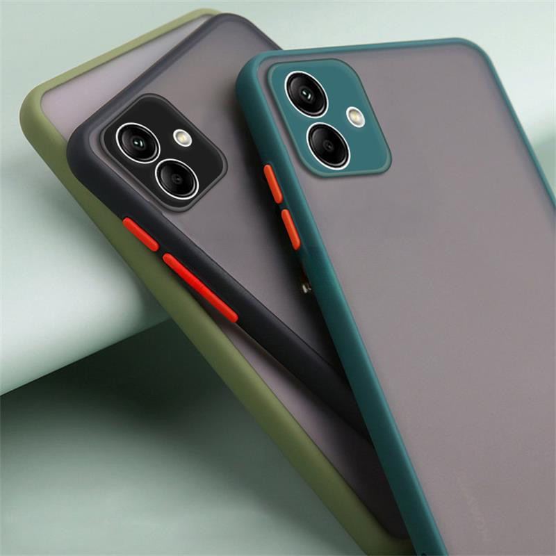 Capa De Silicone TPU Fosca Para Samsung Galaxy A06 A16 A05 A05 M55 M35 M15 A55 A35 A25 A15 4G 5G Borracha Protetora