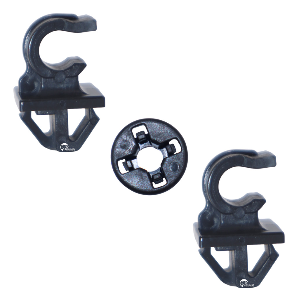 Kit Grampo Presilha Haste Vareta Do Capo Tiggo 2 4 7 8 Qq