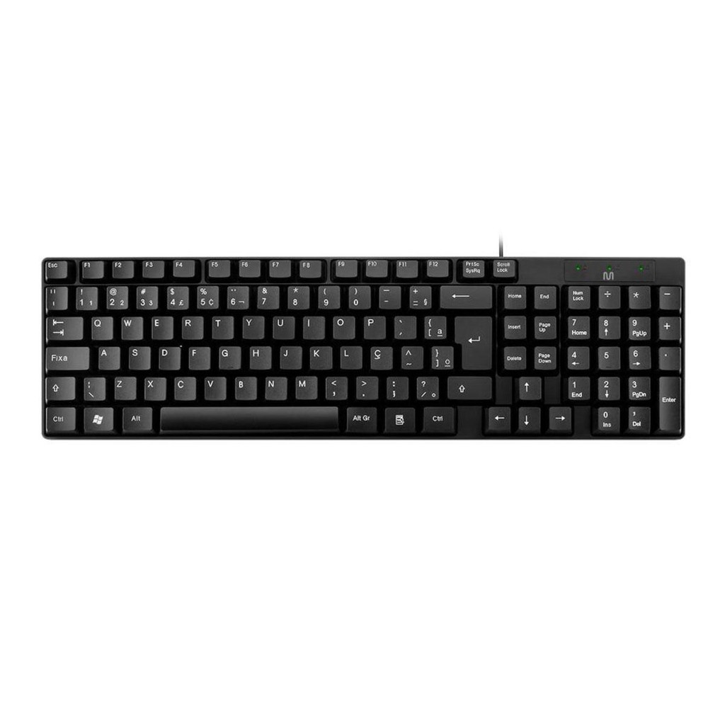 Teclado Multilaser TC193 - USB - Preto