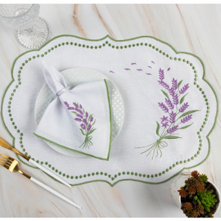 Jogo Americano Sousplat Com Guardanapos Bordados Para 6 Lugares 12 Peças Coleção Florais em Oferta na Shopee