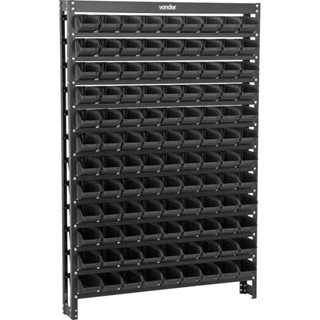 Estante Gaveteiro Metálica 150x101,5x15,5cm Com 108 Peças Ga em Oferta na Shopee