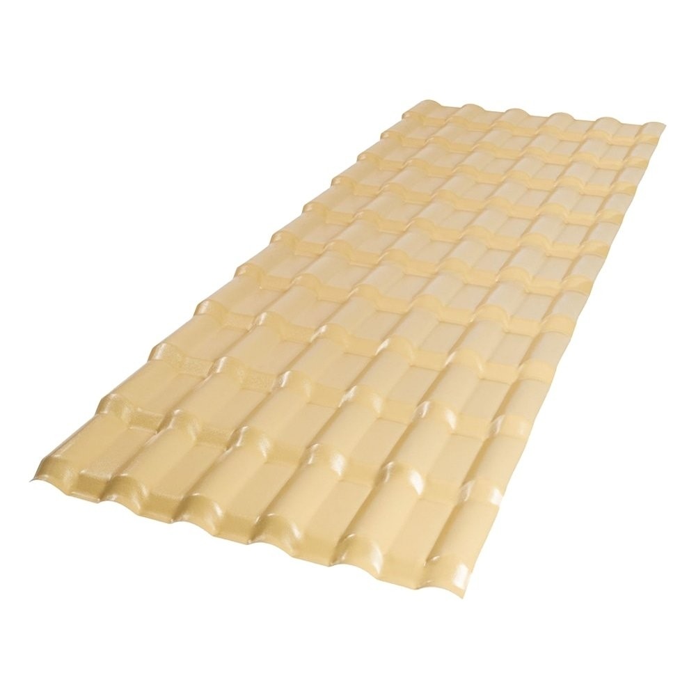 Telha PVC Plan Afort Marfim 2,42 x 0,88m 6 Ondas em Oferta na Shopee