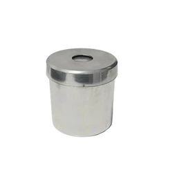 Porta Algodão Limpo de Alumínio com Mola