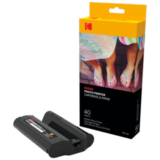 Kit para Impressora Fotográfica Kodak PHC-40 (cartucho + papel) em Oferta na Shopee