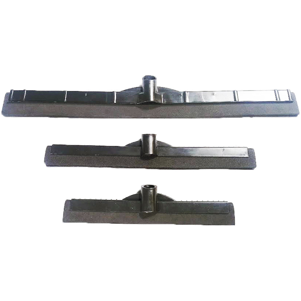 Kit 3 RODOS 1 Un 30cm + 1 Un 40cm + 1 Un 60cm Borracha Dupla Para Limpeza SEM CABO Pisos Com Rosca Plástico Resistente em Oferta na Shopee