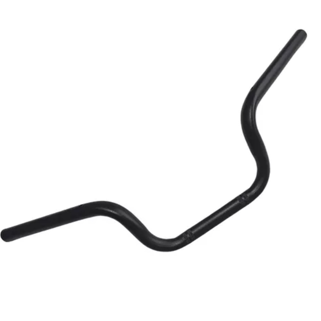 Guidão Esporte Moto Yamaha Fazer 150 2022 2023 Com Rosca Para Peso Fosco Baixo