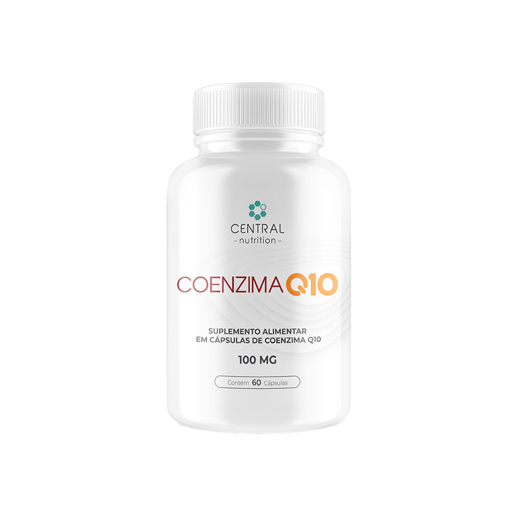 Coenzima Q10 100mg 60 Caps - Central Nutrition em Oferta na Shopee