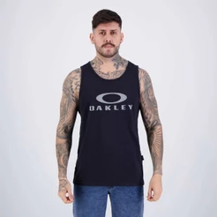 Regata Oakley Bark Tank Preta e Cinza