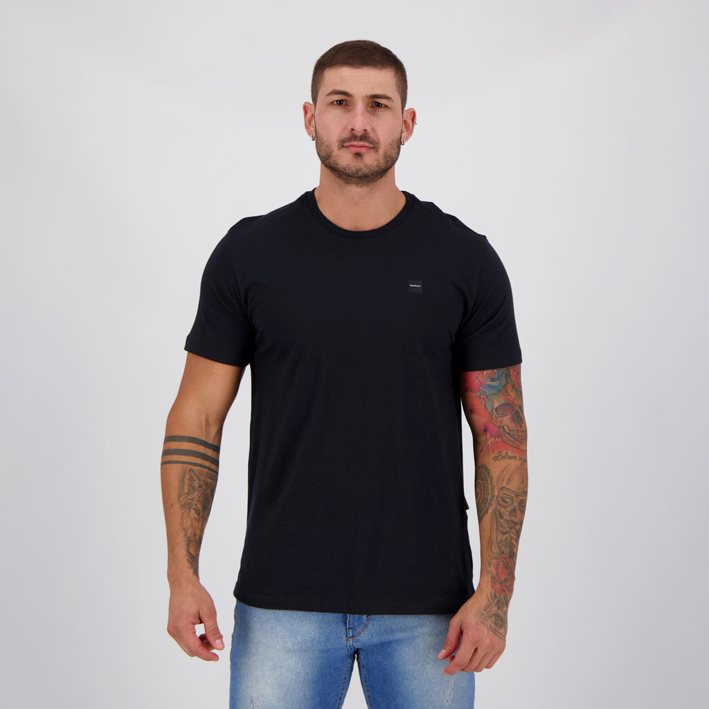 Camiseta Oakley Patch 2.0 Preta - Men Clothes