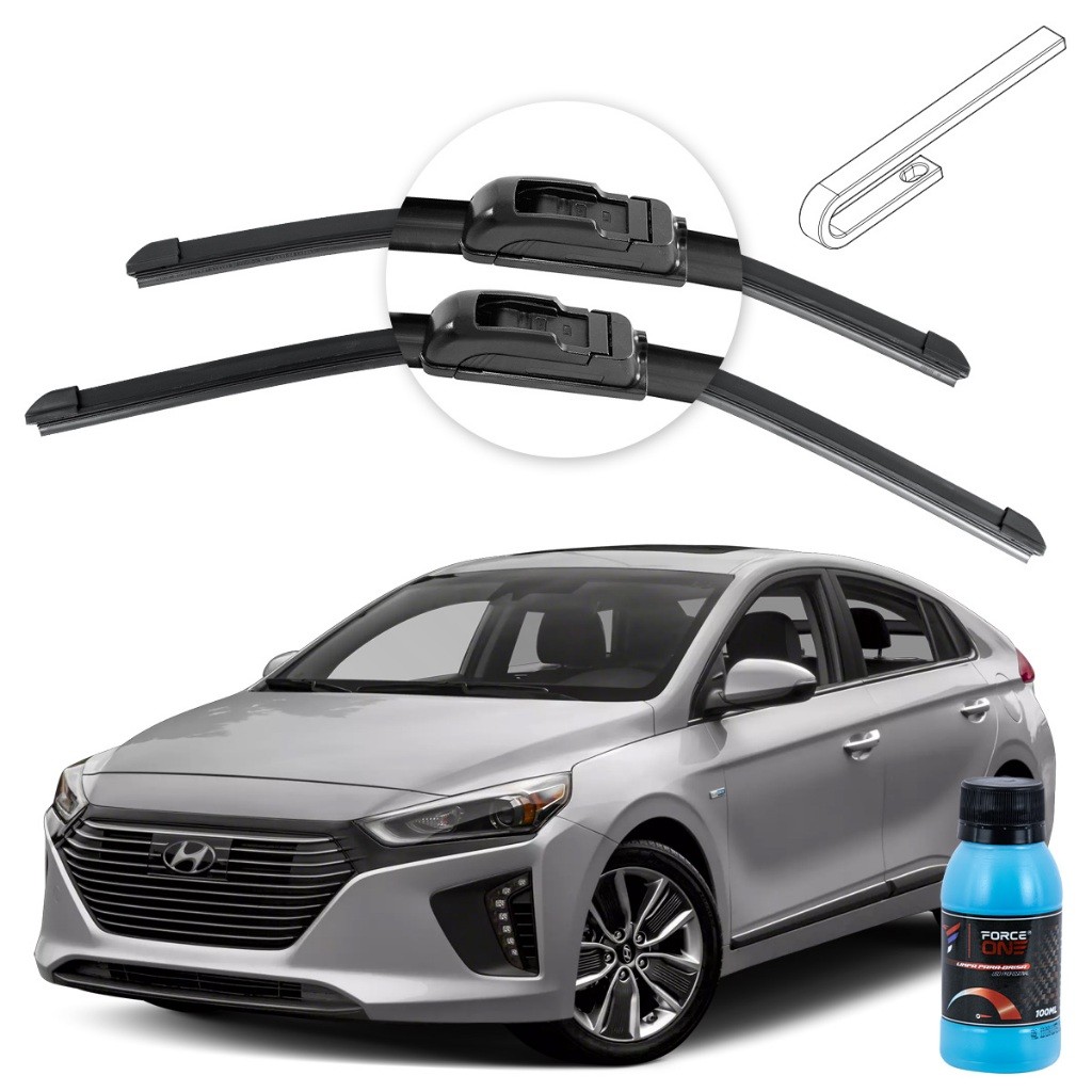 Limpador de Parabrisa Hyundai Ioniq ano 17 a 2024 em Oferta na Shopee