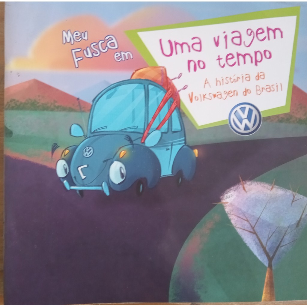 LIVRO, MEU FUSCA EM UMA VIAGEM NO TEMPO, AUTO VISÃO BRASIL