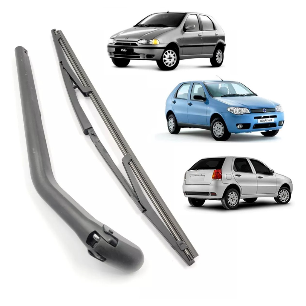 Braço do Limpador de Parabrisa Traseiro + Palheta Fiat Palio 1996/2016 em Oferta na Shopee