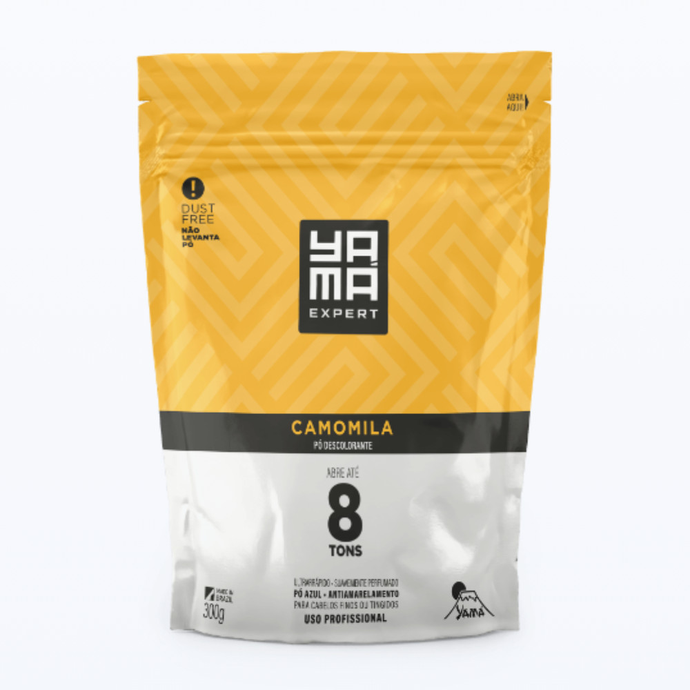Yamá Pó Descolorante Refil Camomila 300g