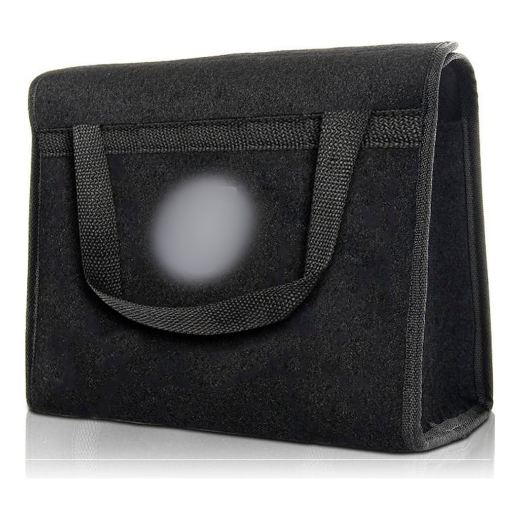 Bolsa Organizadora Porta Malas C30, C40, V40, V50, V60, V70 -> Carpete Preto