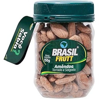 Amêndoa Chilena Torrada E Salgada Brasil Frutt 150g em Oferta na Shopee