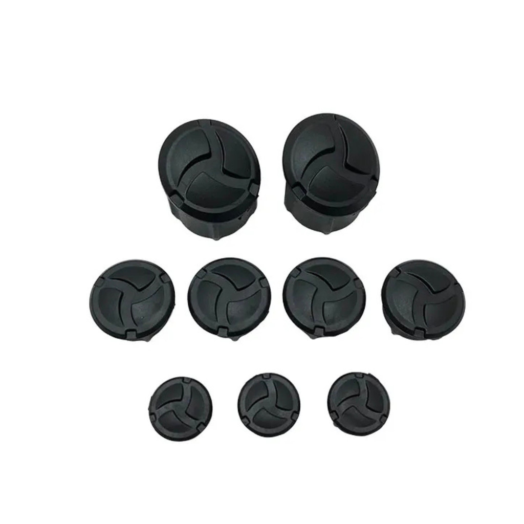 Kit Tampas Chassi Bmw R 1200 Gs R 1250 Gs helice (9 Peças)