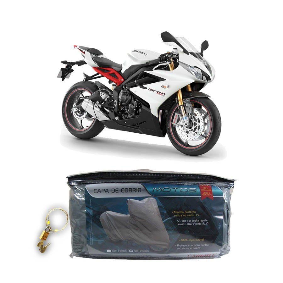 Capa com cadeado para cobrir TRIUMPH DAYTONA 675I G(206)