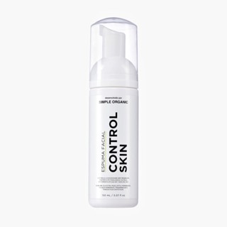 Espuma Facial Control Skin Simple Organic em Oferta na Shopee