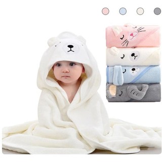Toalha De Banho Infantil Com Capuz Felpuda Toalho Infantil Bebe Crianca Bichinhos Grande