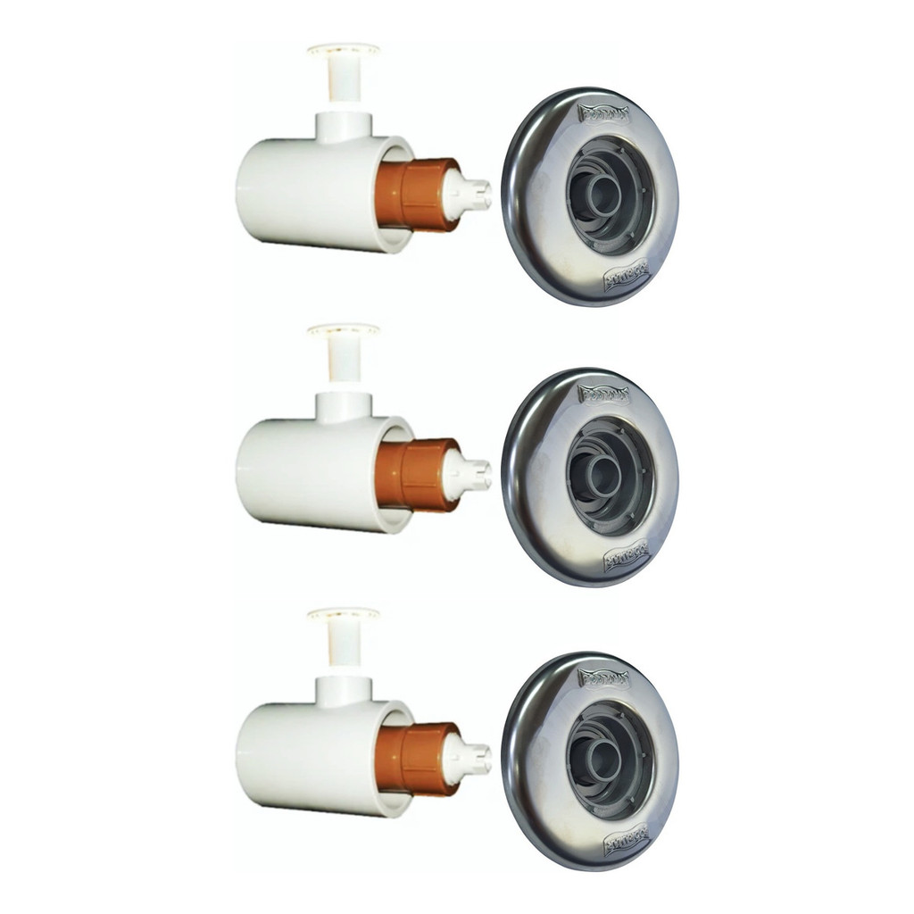 3 Bicos De Hidromassagem Completos Sodramar