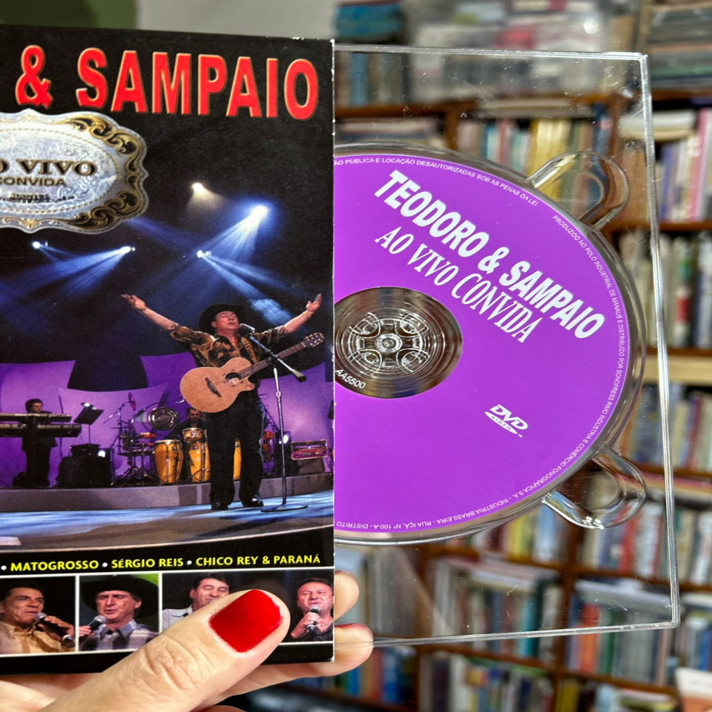 DVD Teodoro e Sampaio editora