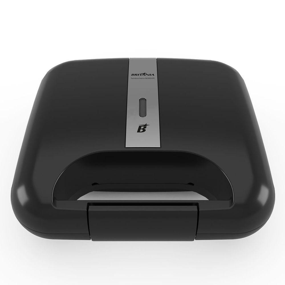 Sanduicheira Britânia BGR02PI Antiaderente 750W 110V em Oferta na Shopee