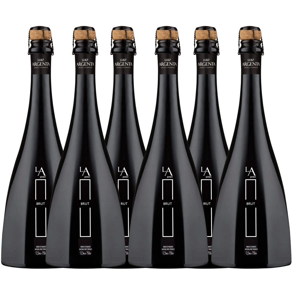 Espumante Luiz Argenta Brut Jovem Caixa Com 6 Unidades