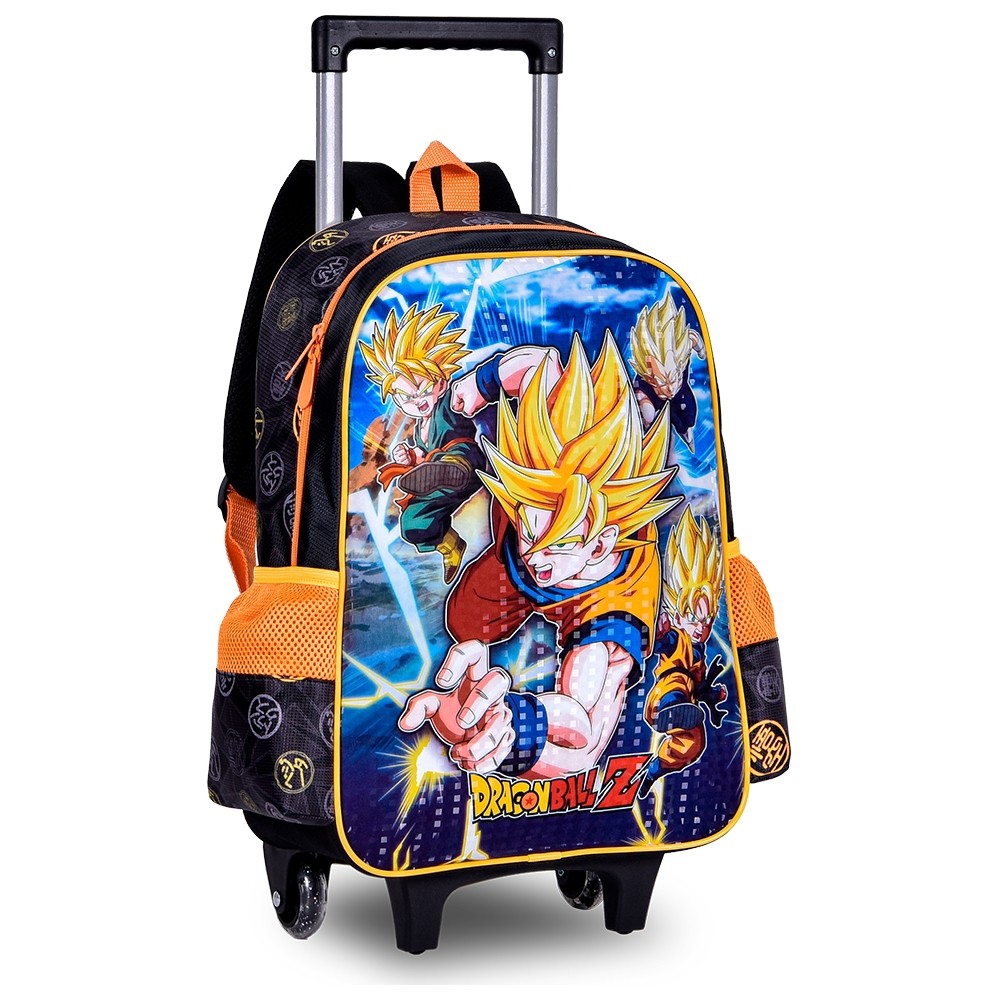 MOCHILA DE CARRINHO DRAGON BALL Z OFICIAL - CLIO em Oferta na Shopee
