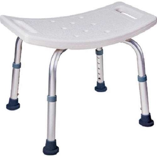 Banco Para Banho Dellamed Em Alumínio Regulagem De Altura até 135kg