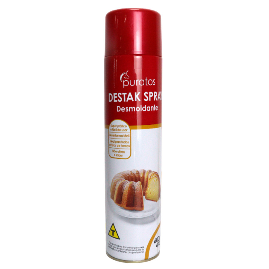 Desmoldante Destak Spray 600ml PURATOS em Oferta na Shopee