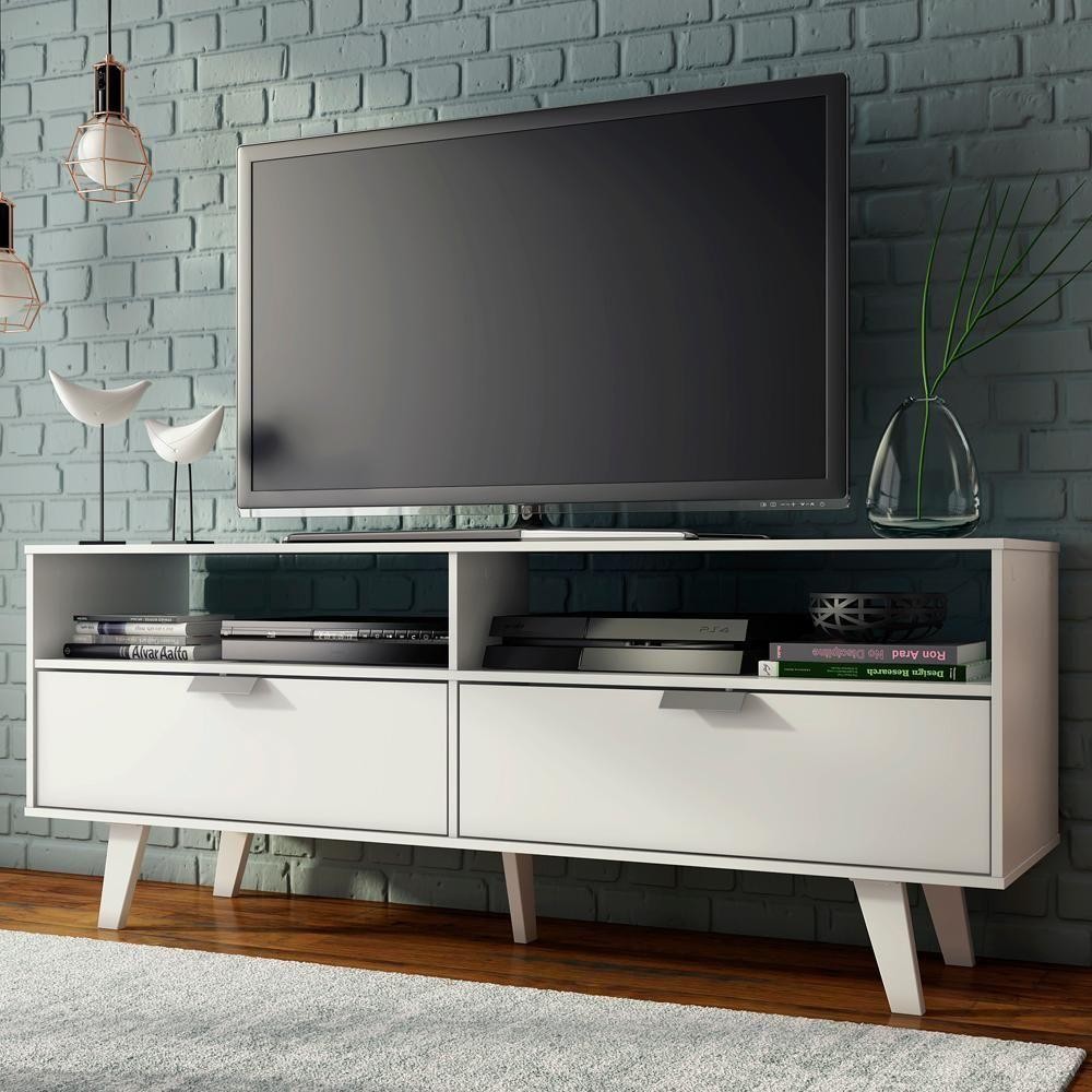 Rack para TV Oslo 2 Portas com Pés Madesa
