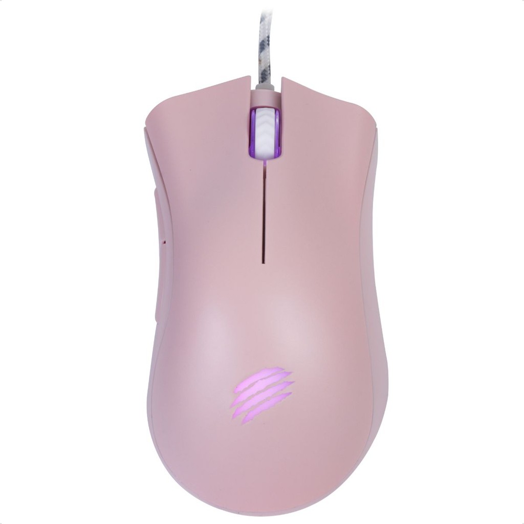 Mouse Gamer Oex Boreal MS319 RGB com 5 Botões LED 7 Cores 3200 DPI Ergonômico USB PC e Notebook