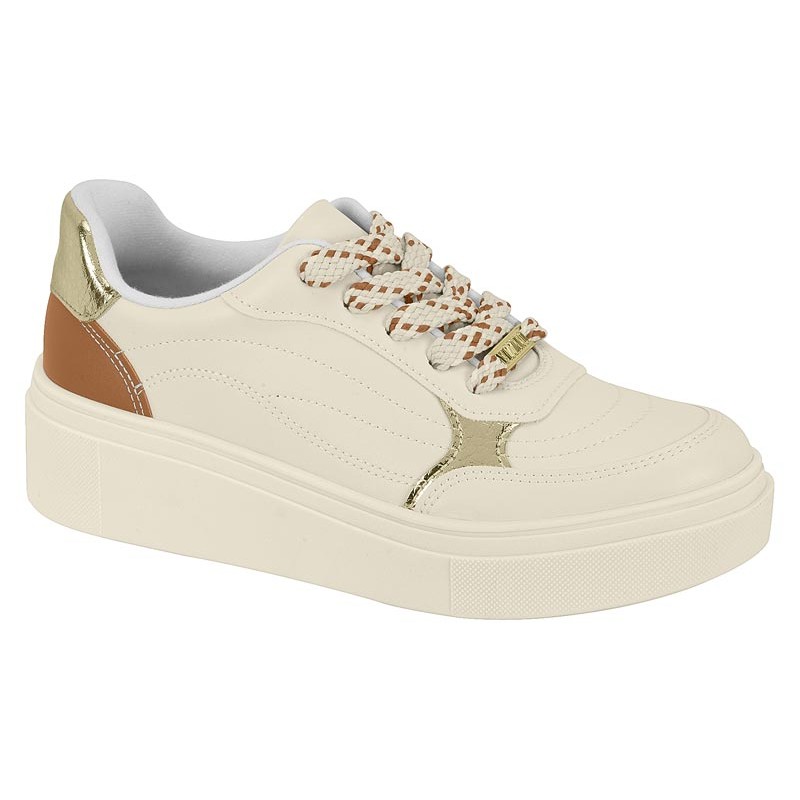 Tenis Feminino Plataforma Brilho Casual Vizzano Original