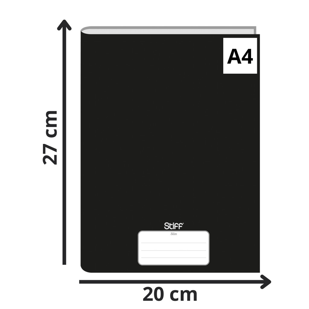 Kit Com 10 Caderno Brochura 80 Fls Pautado Capa Dura - Stiff KITS:KIT 06 · foto 2