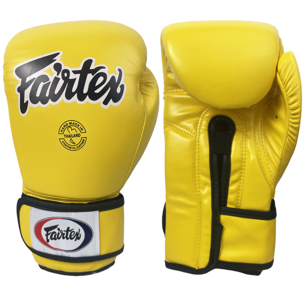 fairtex Luvas De Boxe De Couro Sintético De 6 Cores 8 Onças 10 12 14 16 muay thai Perfuração Preço Para O Processamento
