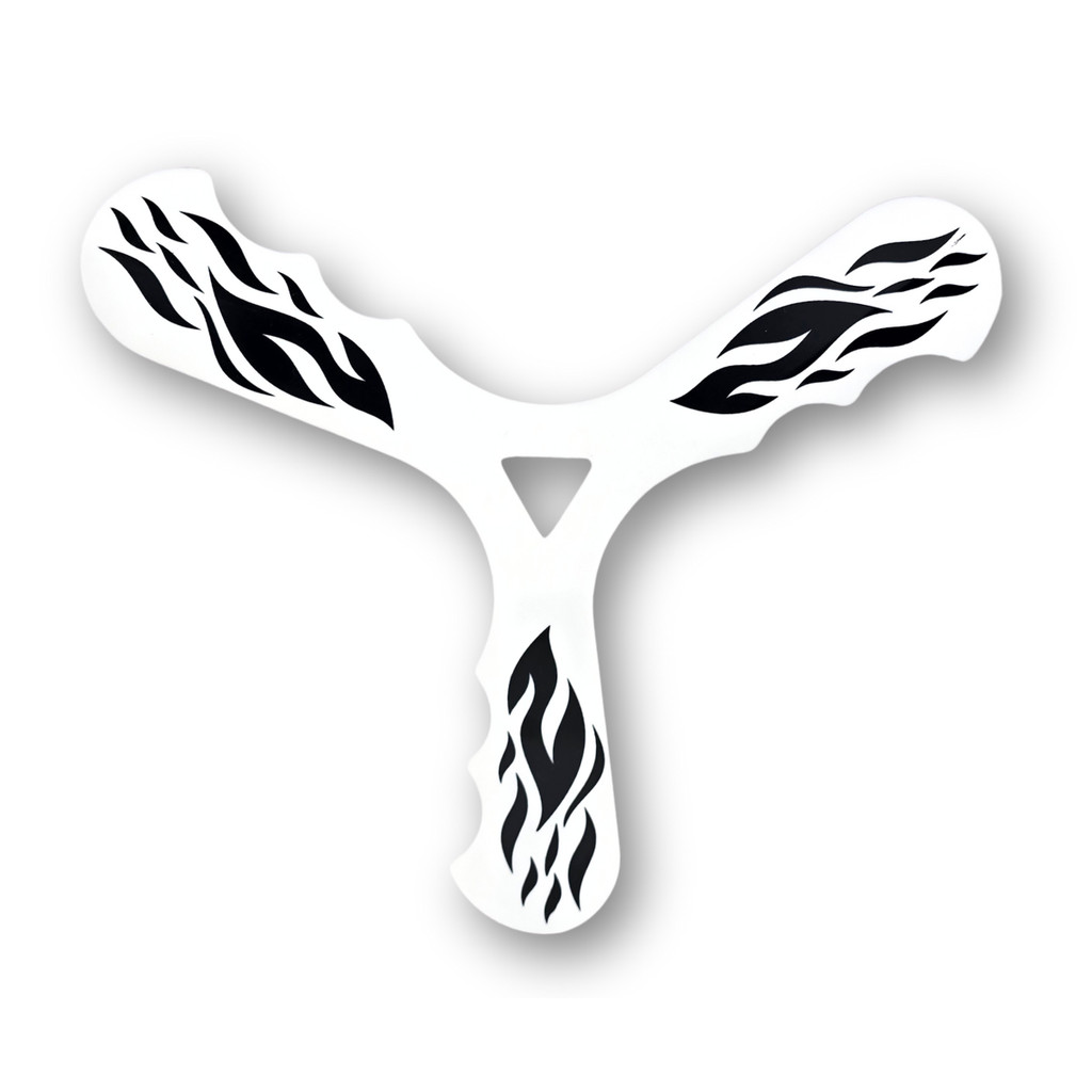 Bumerangue Vortex Boomerang Lançamento - Novo Modelo Premium Cor:Branco