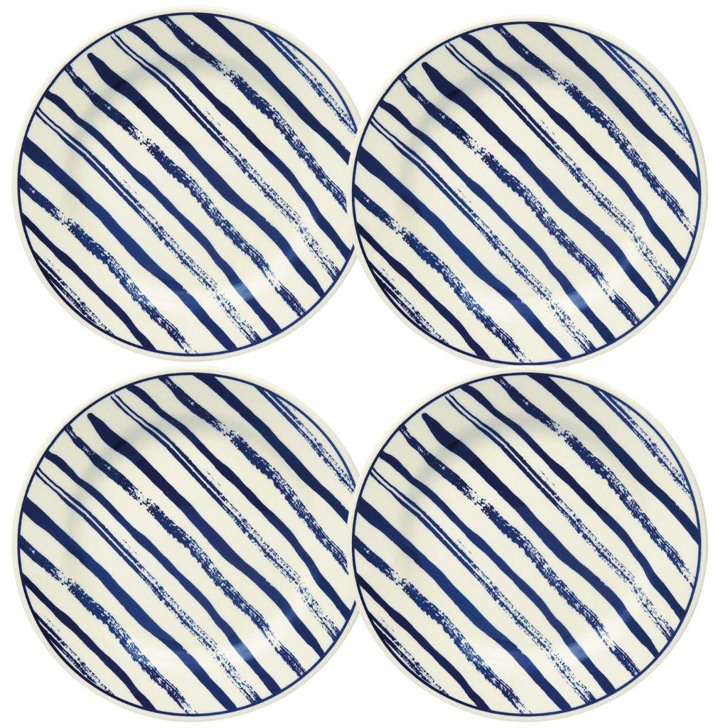Jogo de 4 Pratos Rasos 24 cm Donna Margaridas