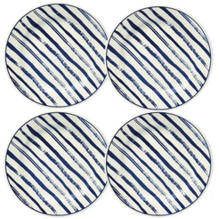 Jogo de 4 Pratos Rasos 24 cm Donna Margaridas