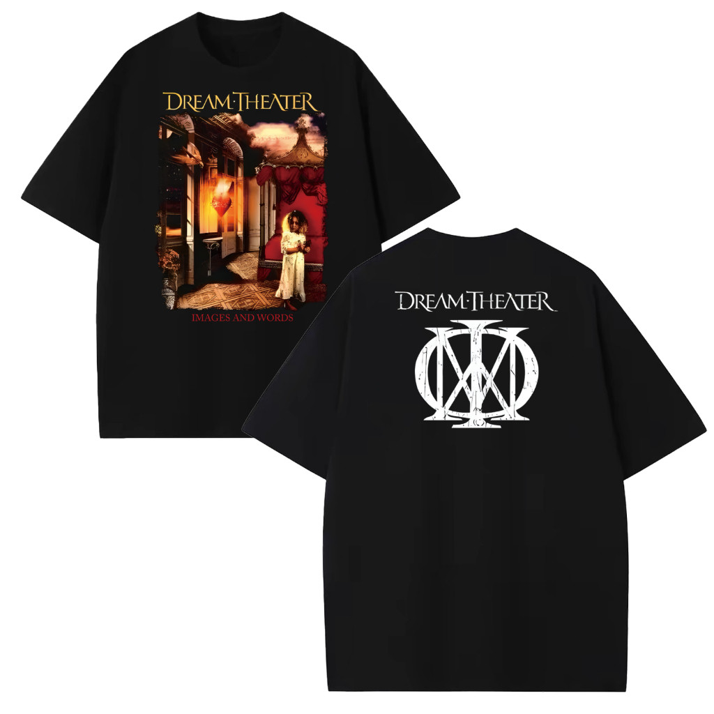 BR.halo Camiseta Premium em Algodão Puro Camiseta Oficina Rock - Banda Dream Theater - Images and Words - Agora com