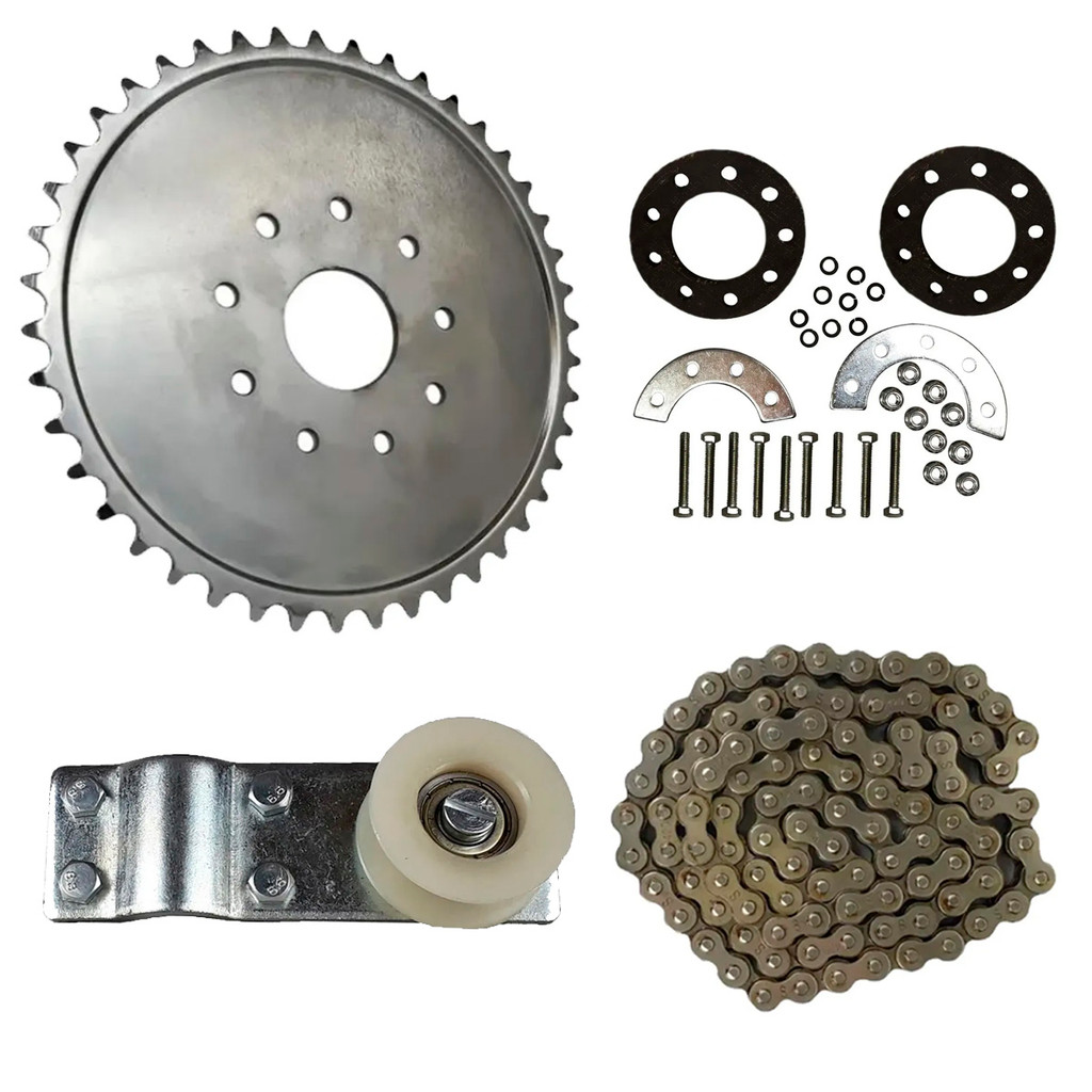 Kit Fixação Coroa +corrente+esticador Motorizada Bike 80cc