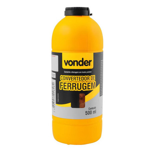 Convertedor De Ferrugem Converte Fundo Protetor Vonder 500ml em Oferta na Shopee