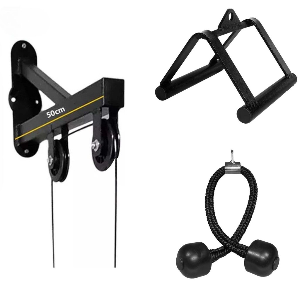 Kit Academia Completo Mono Cross Over com Triangulo e Corda