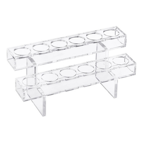 Expositor Organizador de Óleos Essenciais Acrílico - 12 Furos