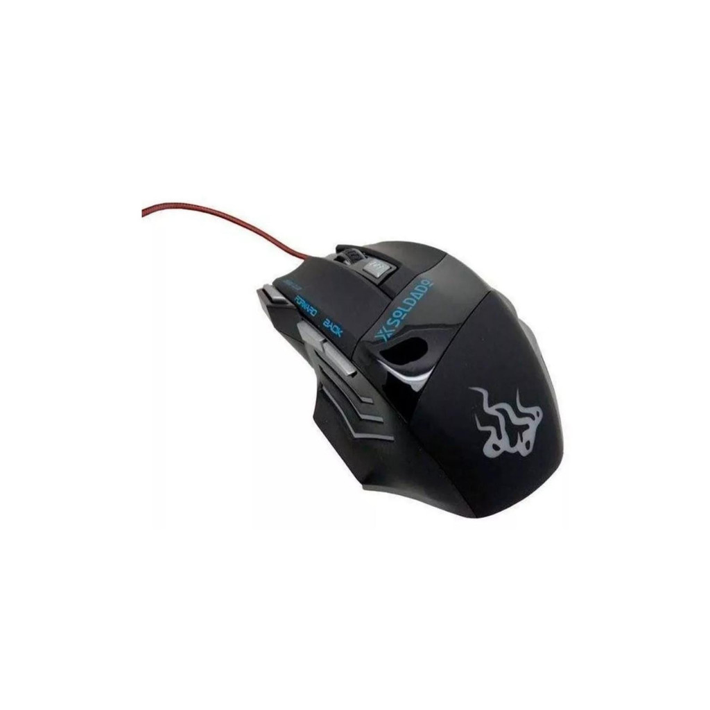 MOUSE GAMER SOLDADO GM V550 INFOKIT PRETO