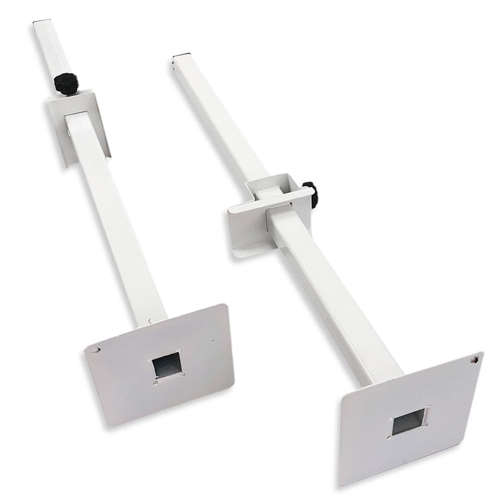 Kit Suporte Regulável Régua de Pedreiro Azulejista Metal Aço 50cm FERCAR em Oferta na Shopee